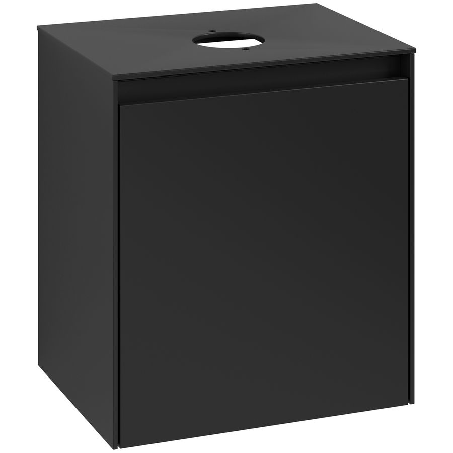 Wastafelonderkast Collaro 500x548x380mm Volcano Black C148B0VL