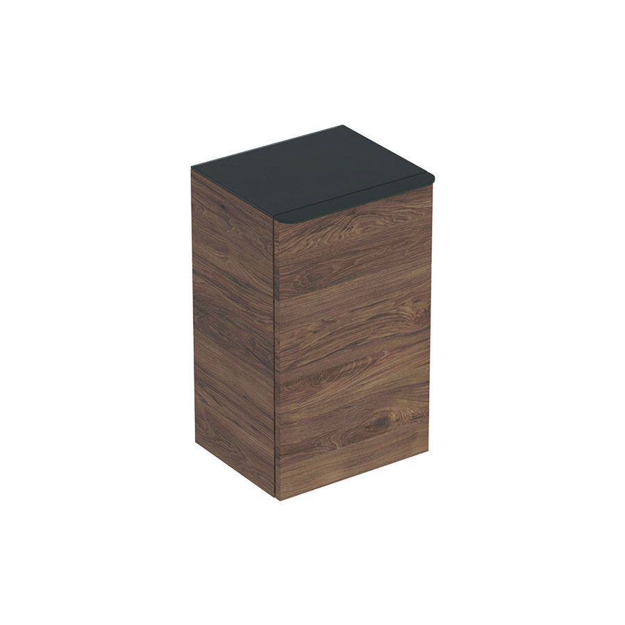 Smyle zijkast 36cm met deur RE-open noten hickory