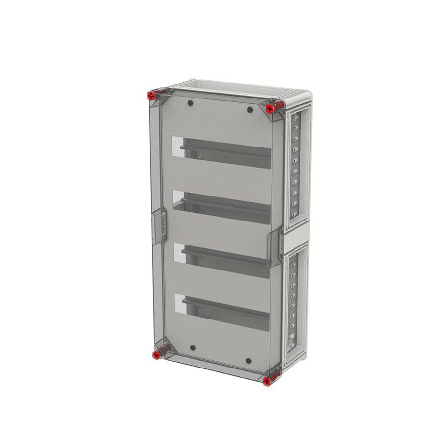 Lege kast met DIN rail 4 DIN rails 125 mm 1SPV005114F0005