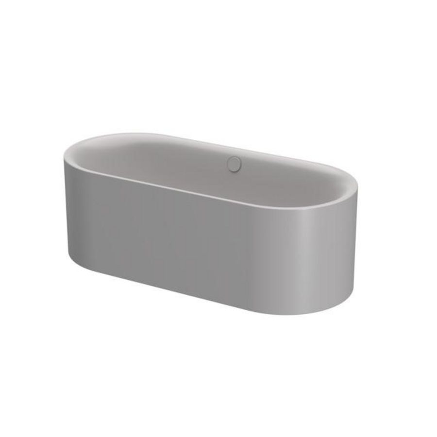 Bad BetteLux Oval Silhouette 1700×750mm Flanell