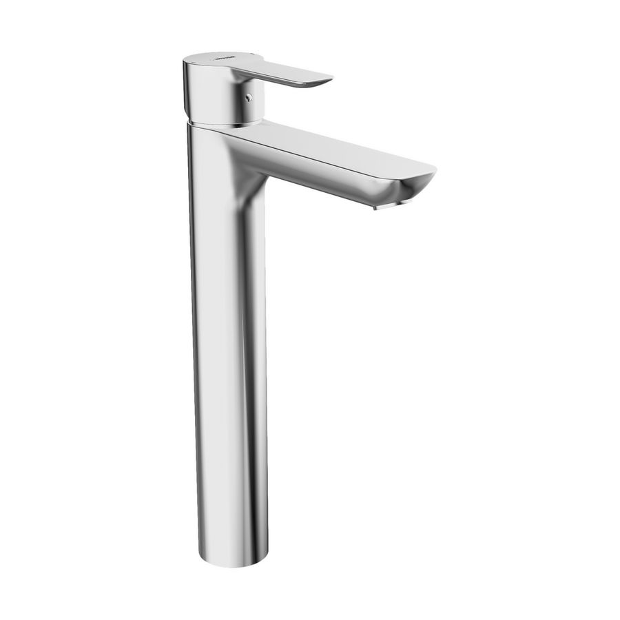 Hoge wastafelmengkraan vaste uitloop zonder boorgat