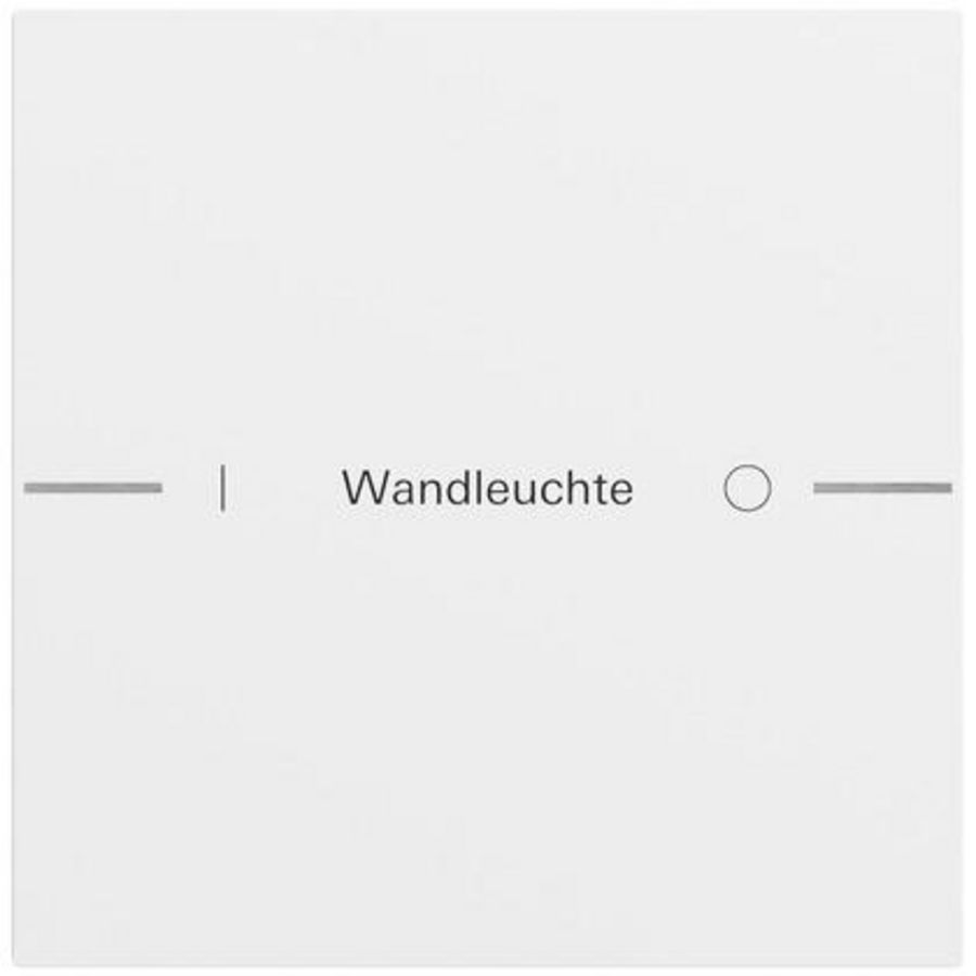Wippenset 1-voudig indiv. tastsens.4.70 zuiver wit