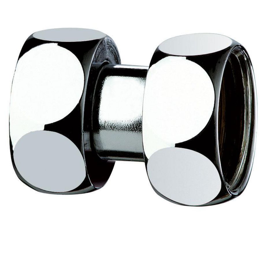 Koppeling dubbel FF1/2" set 2st.