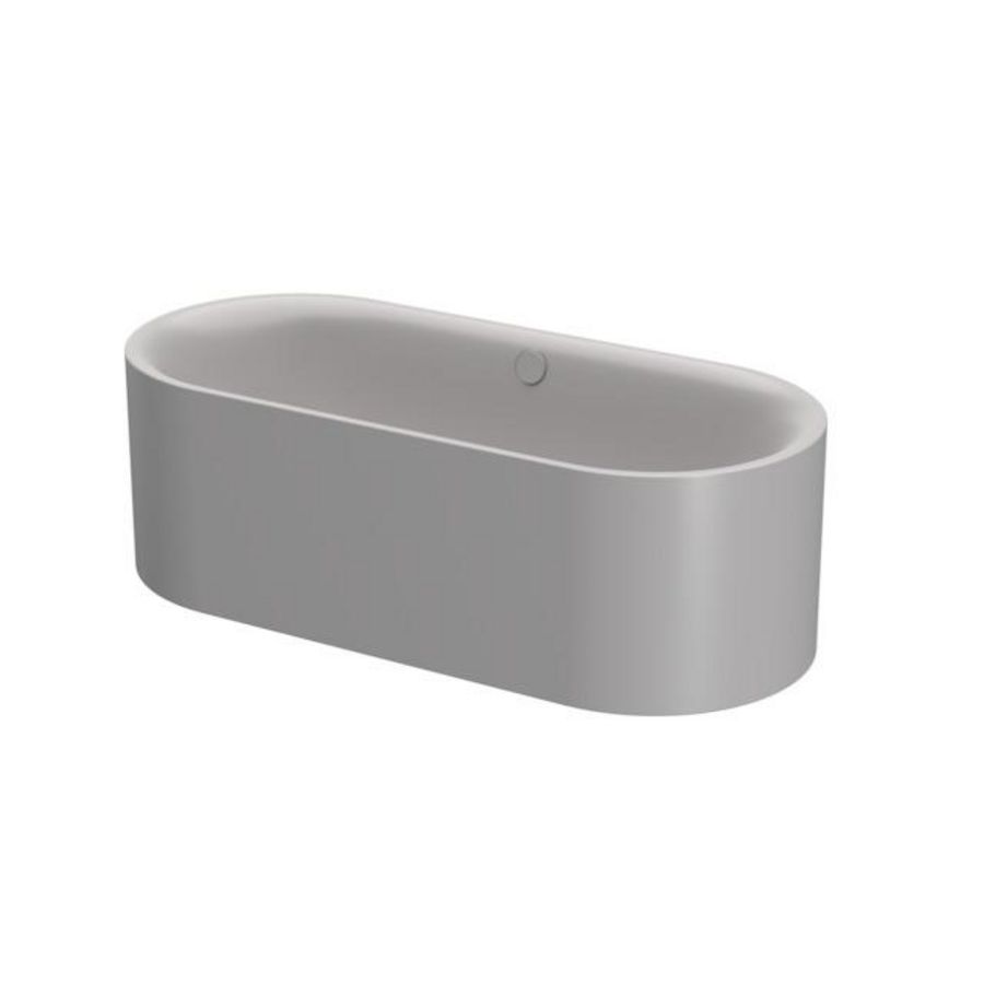 Bad BetteLux Oval Silhouette 1800×800mm Flanell
