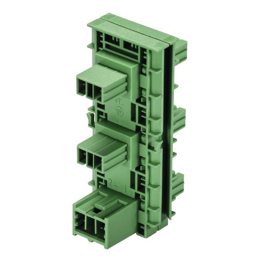 Apparatuuraansluiting BST14I3 verdeler 5p1 groen VVE=50