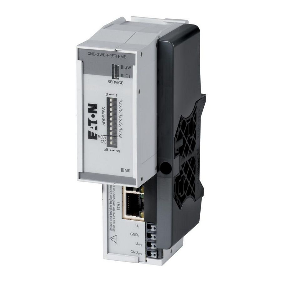Gateway Ethernet Modbus-TCP