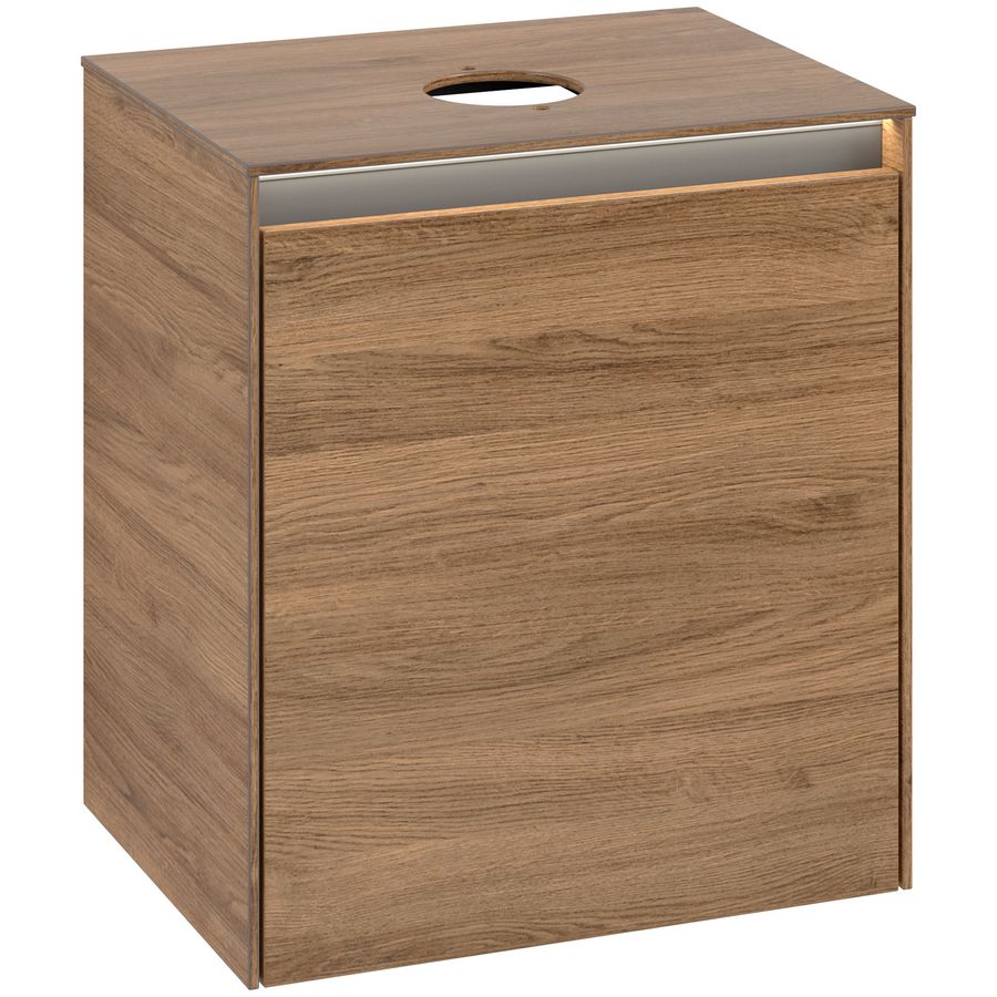 Wastafelonderkast Collaro 500x548x380mm Oak.Kans C148B0RH