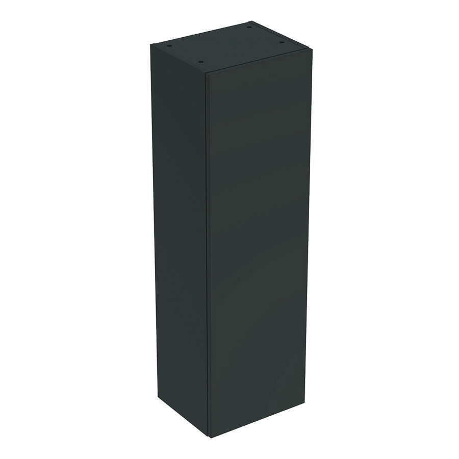 Smyle hoge kast 118mm met deur 36cm mat / lava