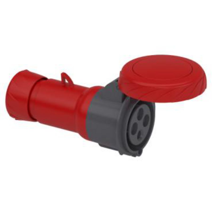 Koppelcontactstop 3P+A 32A 380-415V AC 6h IP67 PratiKa