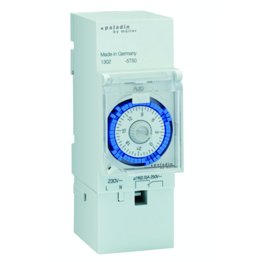 schakelklok Micron D 16A 12-24VDC/24-48V 50/60Hz