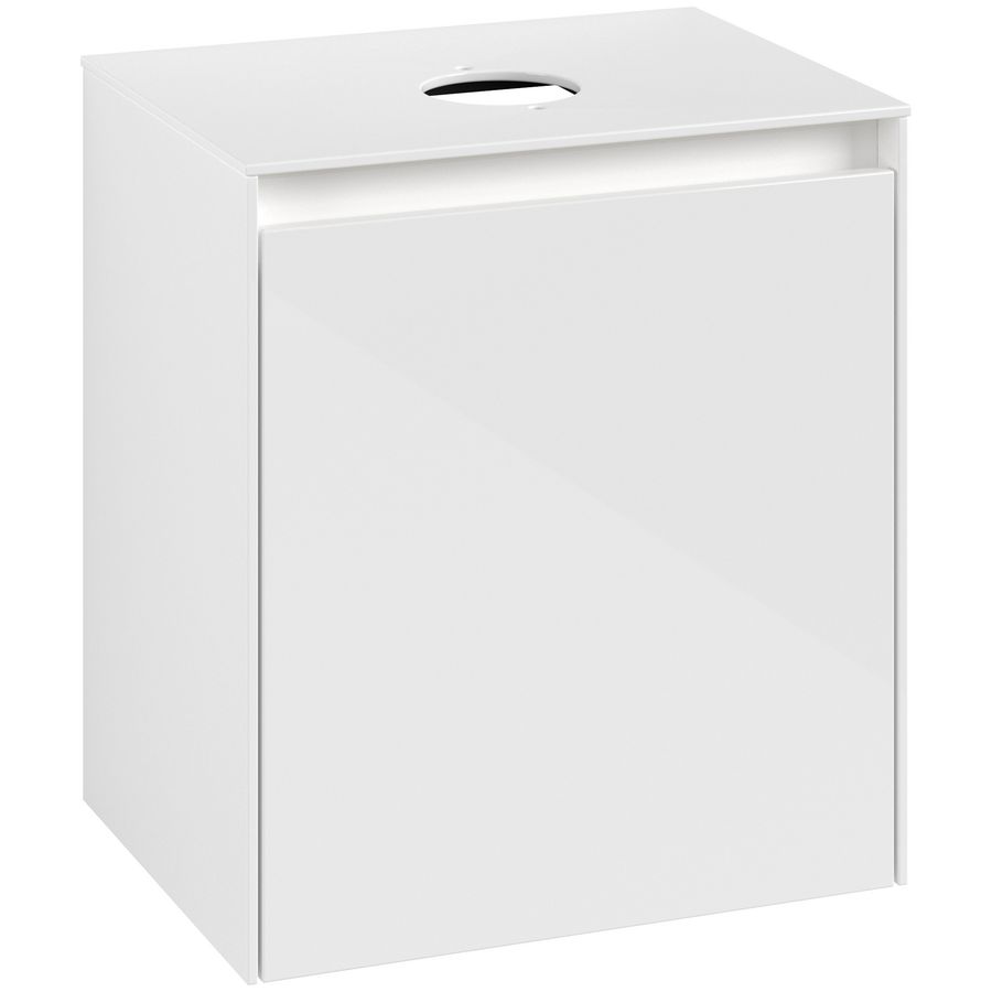 Wastafelonderkast Collaro 500x548x380mm Glossy White C148B0DH