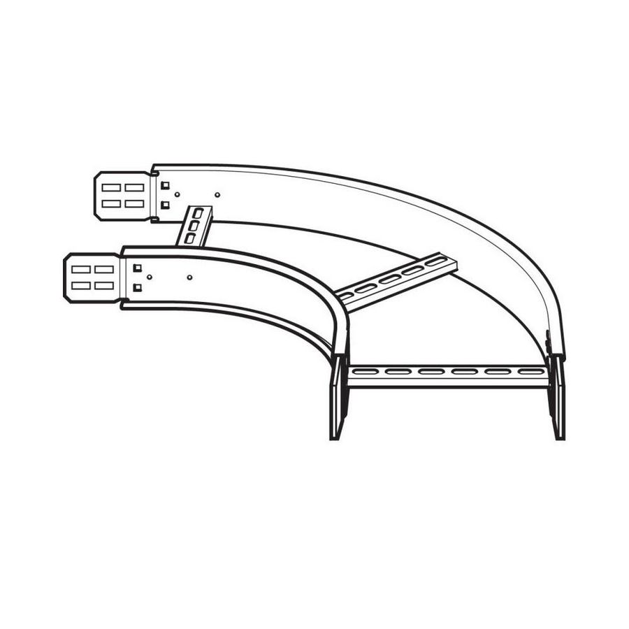 Bochtstuk 90gr.RVS316 B500 H100