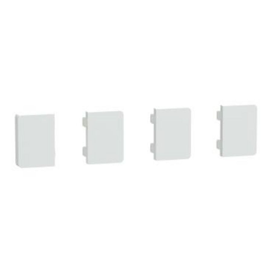KNX-drukknop System D 4g knop Lotus Wit tbv KNX Push Button