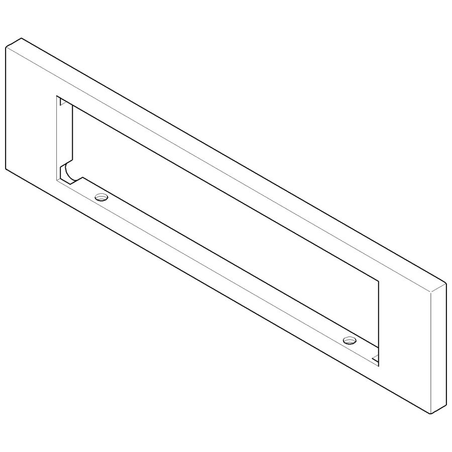 Rozet 240x60x9mm Champagne (22kt Goud)