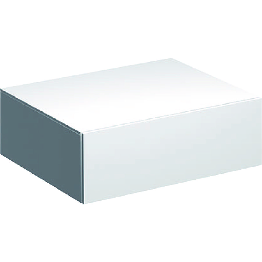 Xeno2 zijkast 1x lade 58x46x20cm wit hoogglans