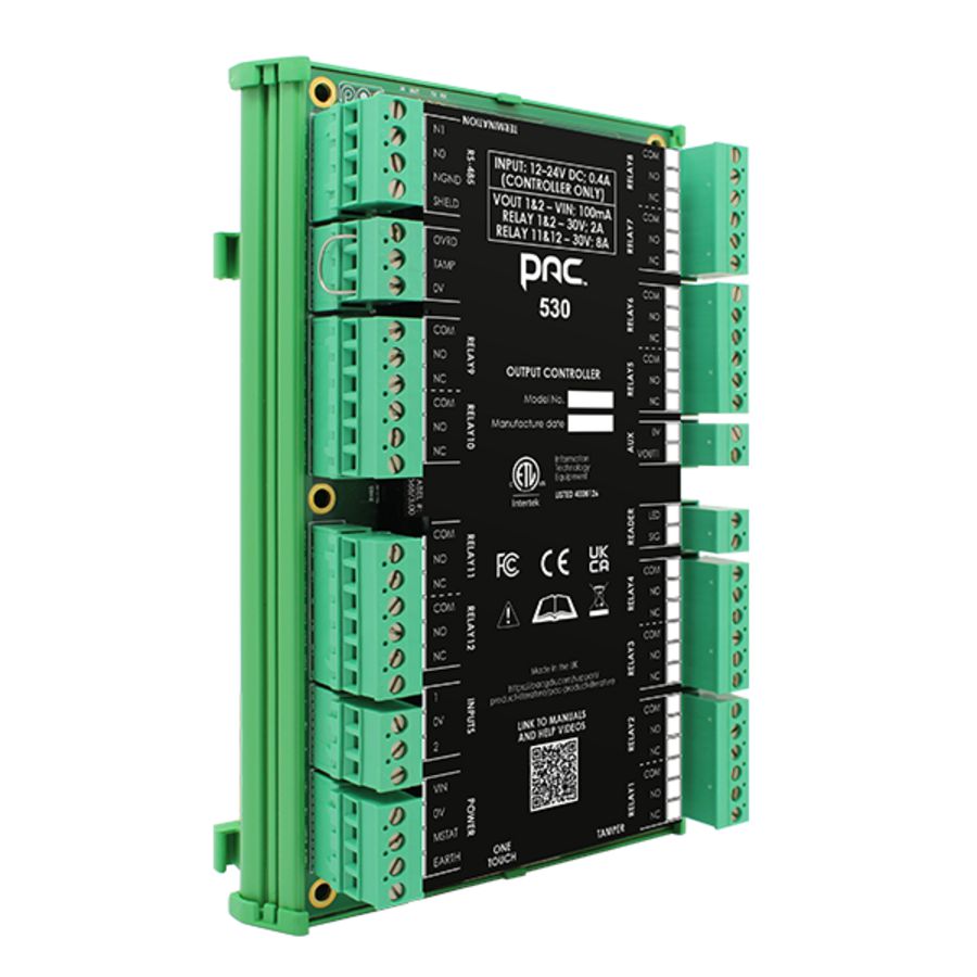 PAC 530 Output Controller DINrail uitvoering