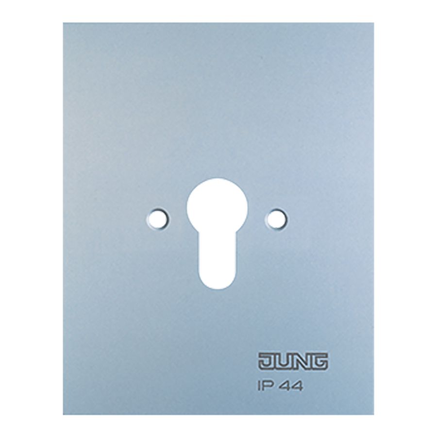 Afdekraam metaal 125x100 mm neutraal