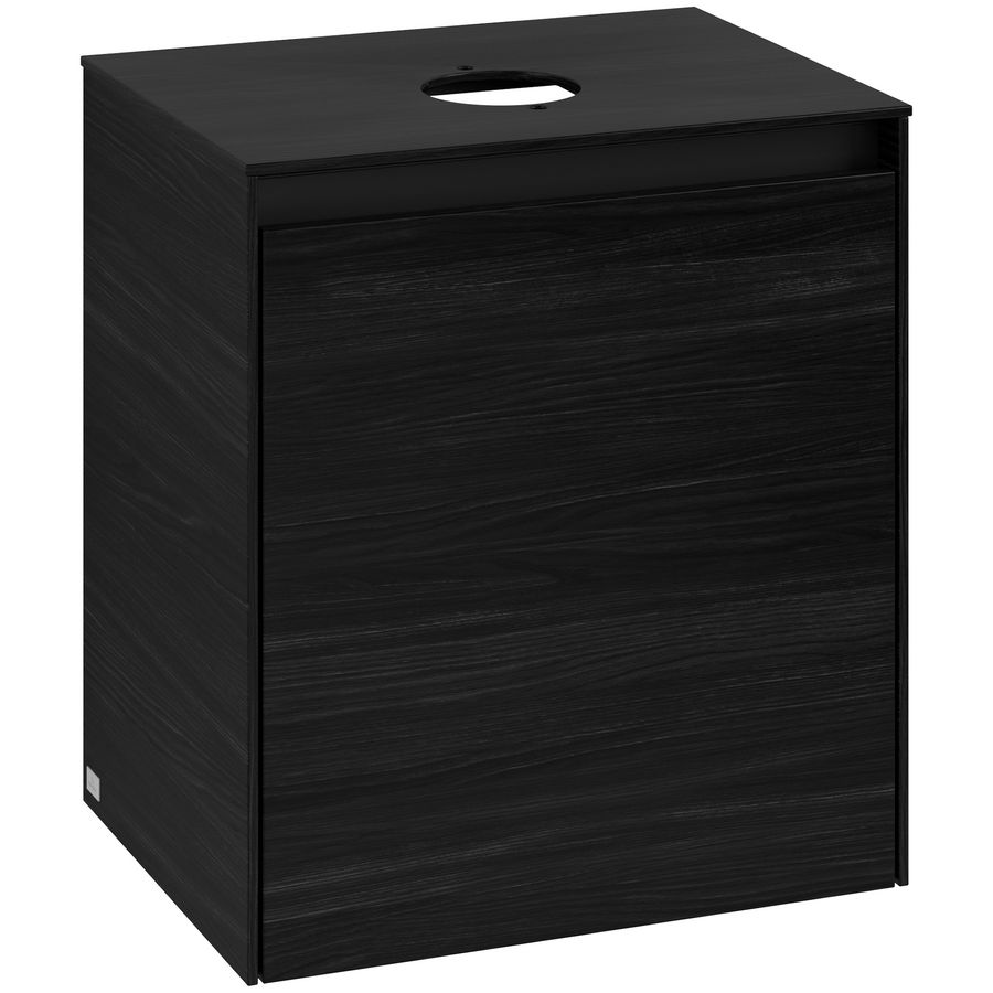 Wastafelonderkast Collaro 500x548x380mm Black Oak C148B0AB