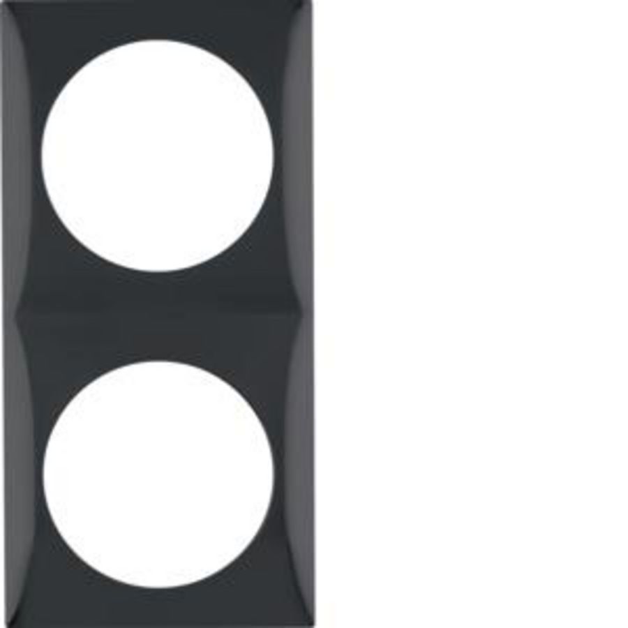 Afdekraam 2-v berker Integro zwart