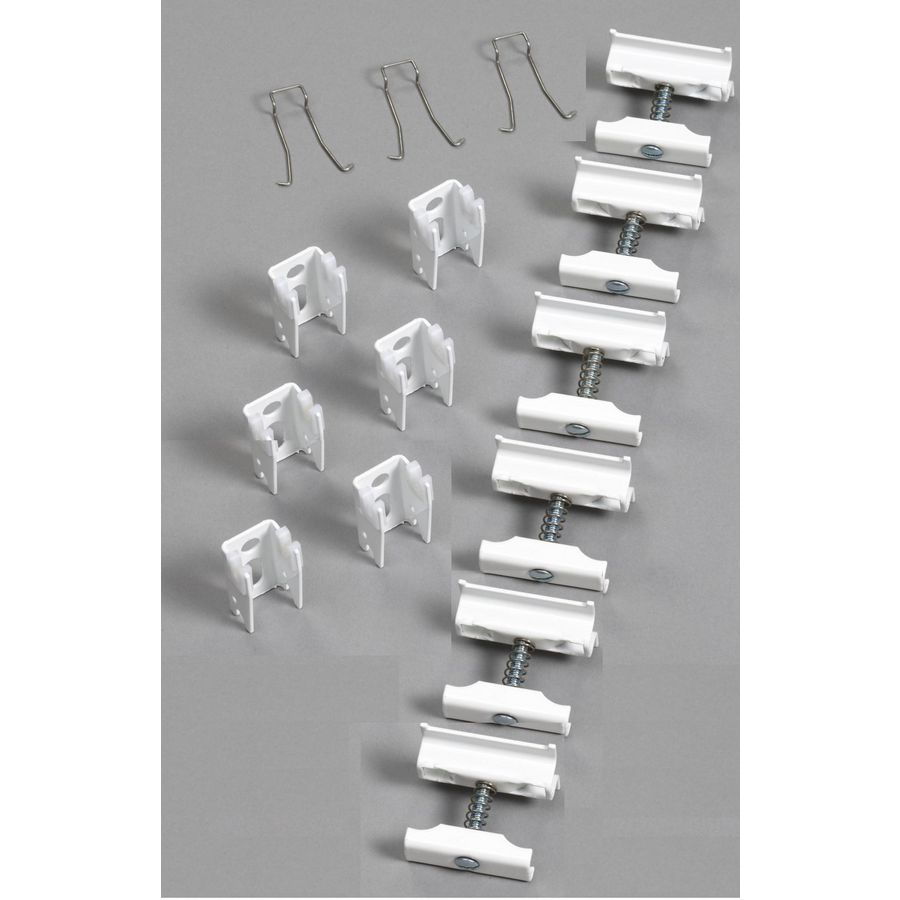 Set a 6st. Wandconsole CVD RAL 9016 774601