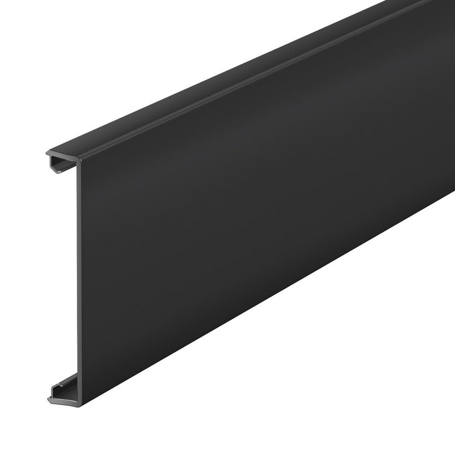 Deksel wandgoot 2000x80 Polyvinylchloride RAL9005 VVE=2