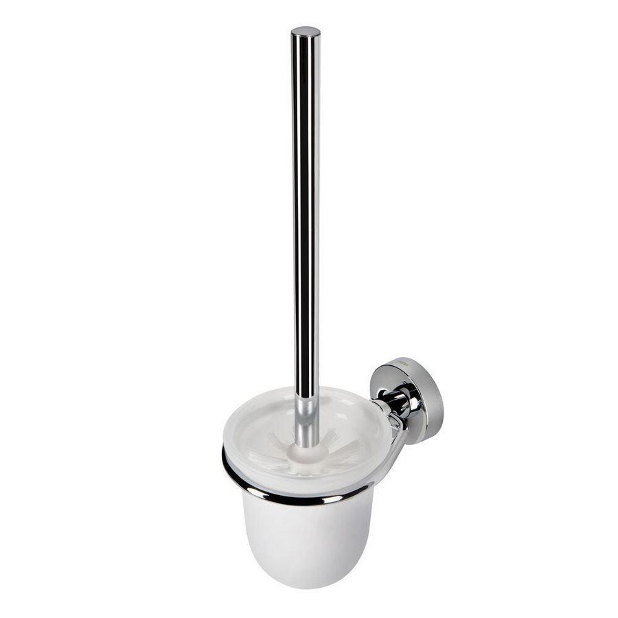 Closetborstelgarnituur wandmodel chroom LUNA