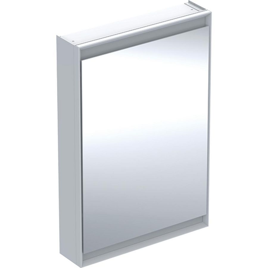 Opbouwspiegelkast deur links 60x90cm ComfortLight wit ONE