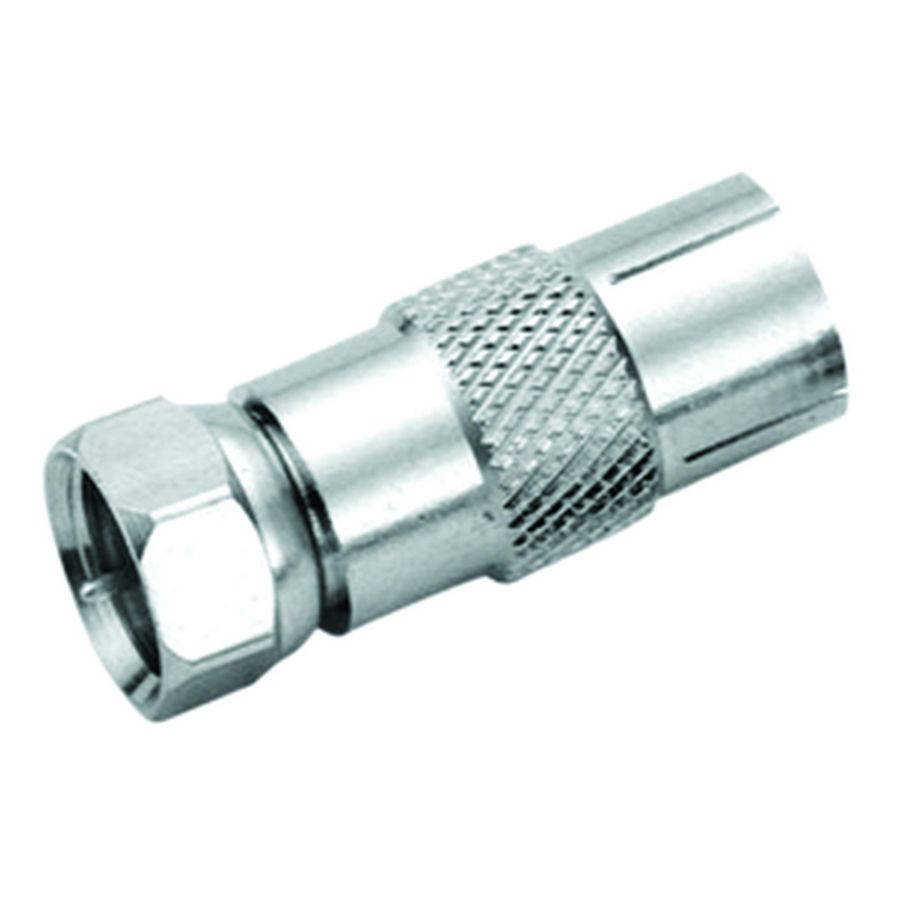 Doos a 10st. Adapter F Male/PAL Female F Connectoren