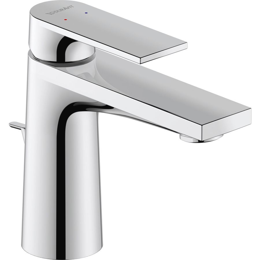 Tulum wastafelmengkr. S m.trekst chr. h.gl st 50x155x140mm