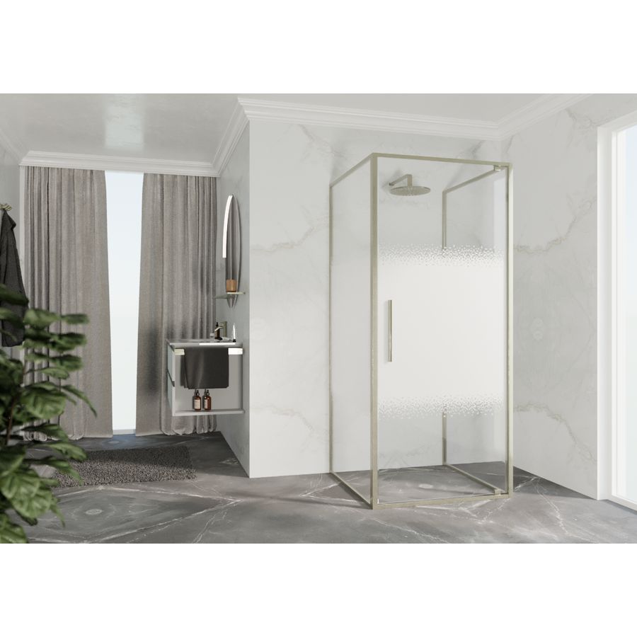 Riga g 66 ver.66-69cm rose 1motief br. inox