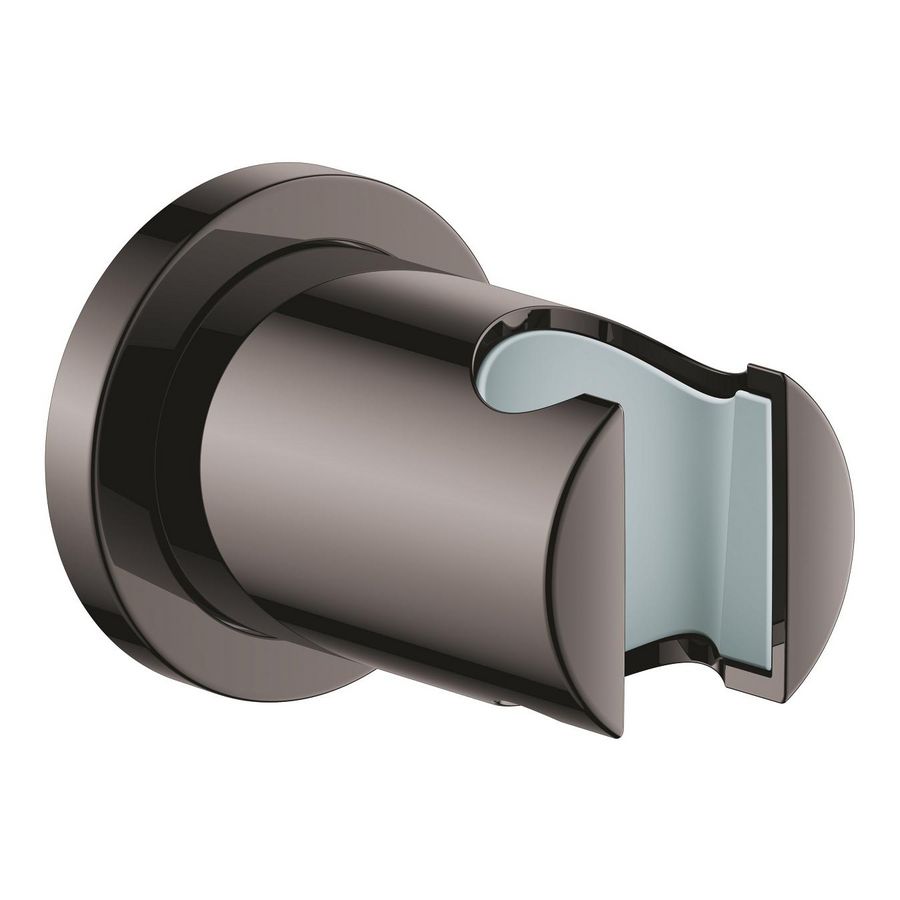 Rainshower wandhouder hard graphite (donker grijs) rond