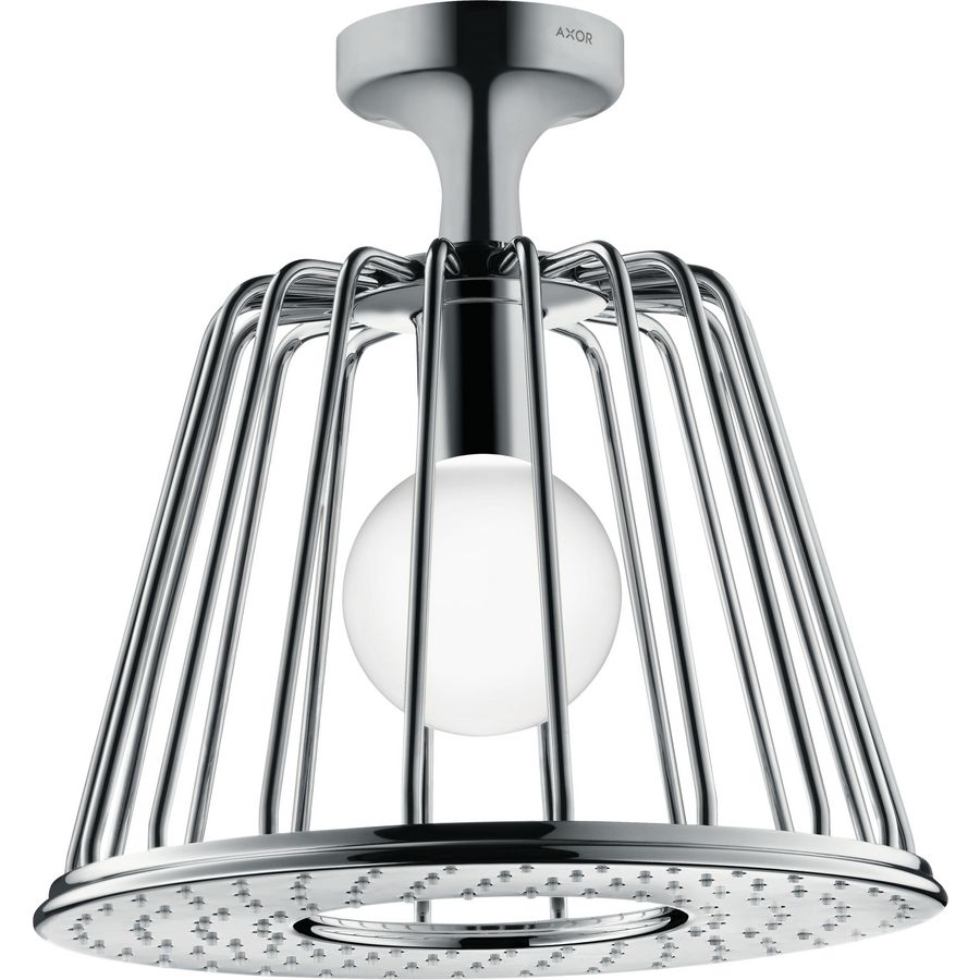 AXOR LampShower met plafondbevestiging designed by Nendo chroom