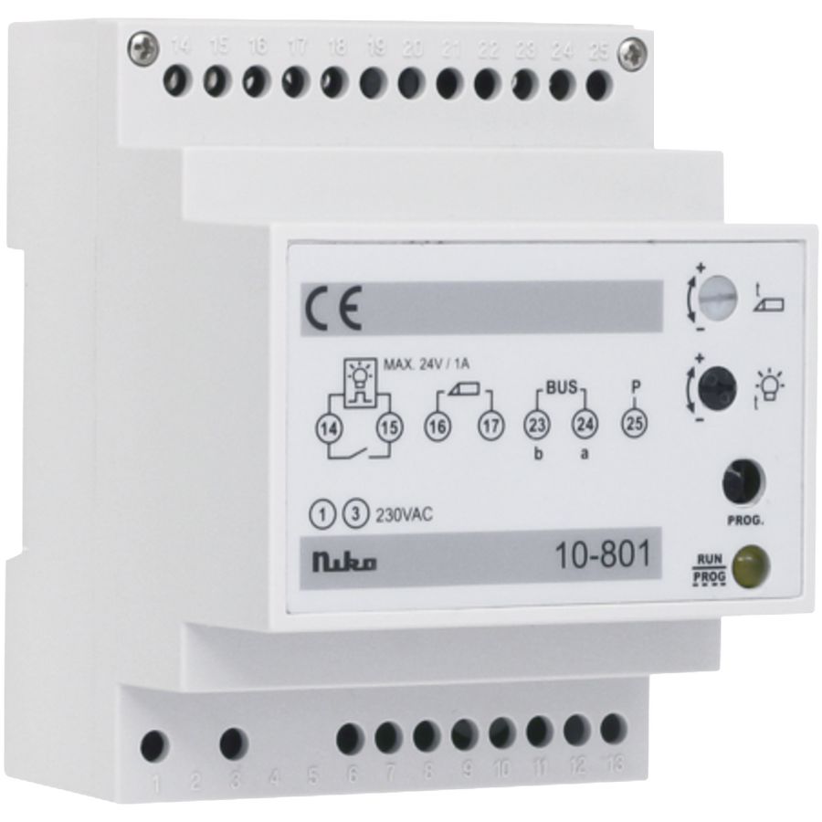 Modulaire voeding toegangscontrolesysteem max. 20 binnenp