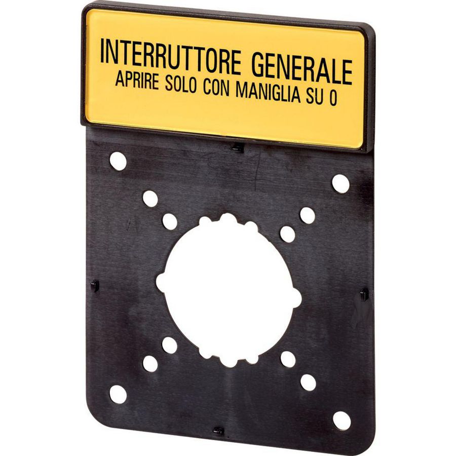 Klemmen met schild hoofdschakelaar ZFS(IT)-P5 (taal in italiaans IT)