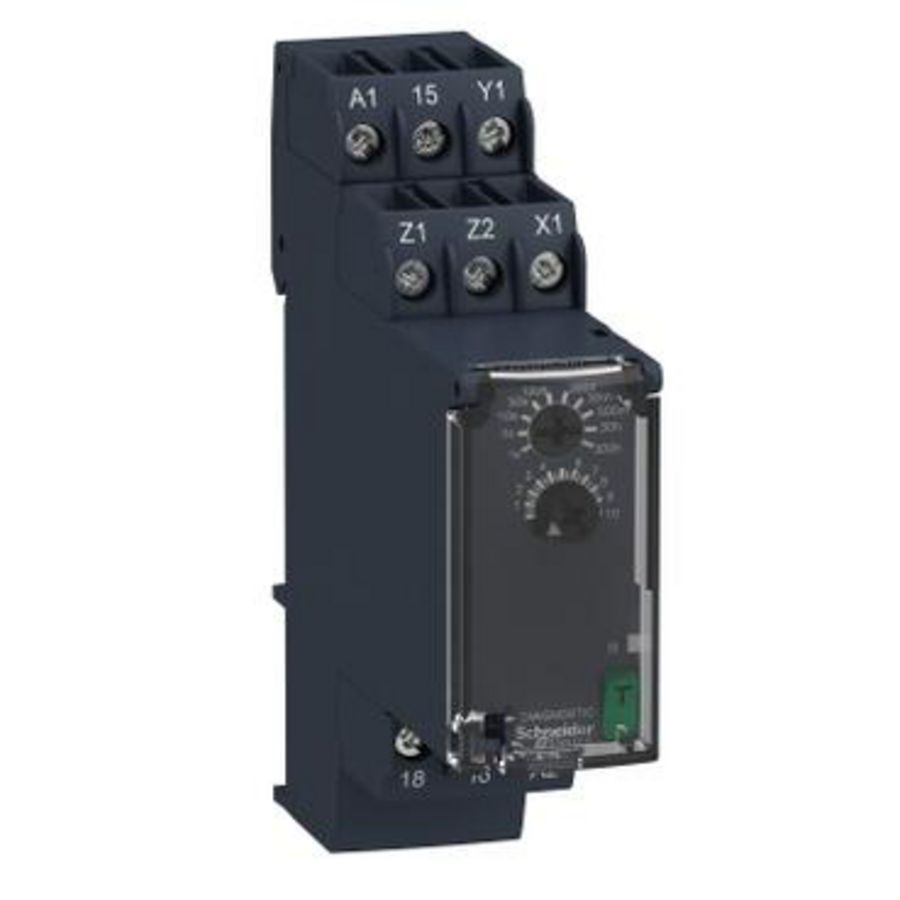Tijdrelais Vertraging 0.05s-300h 24-240V AC/DC 1M/V Harmony