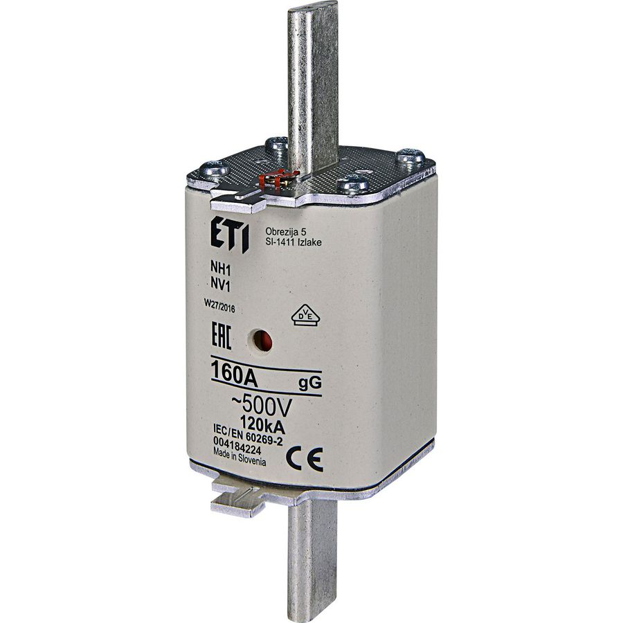 Zekering 690V 160A NH1 gG VVE=3