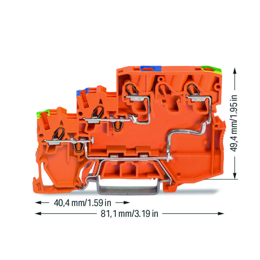 3-draads actuatorvoedingsklem PNP(pos) 5357/102-000 VVE=15