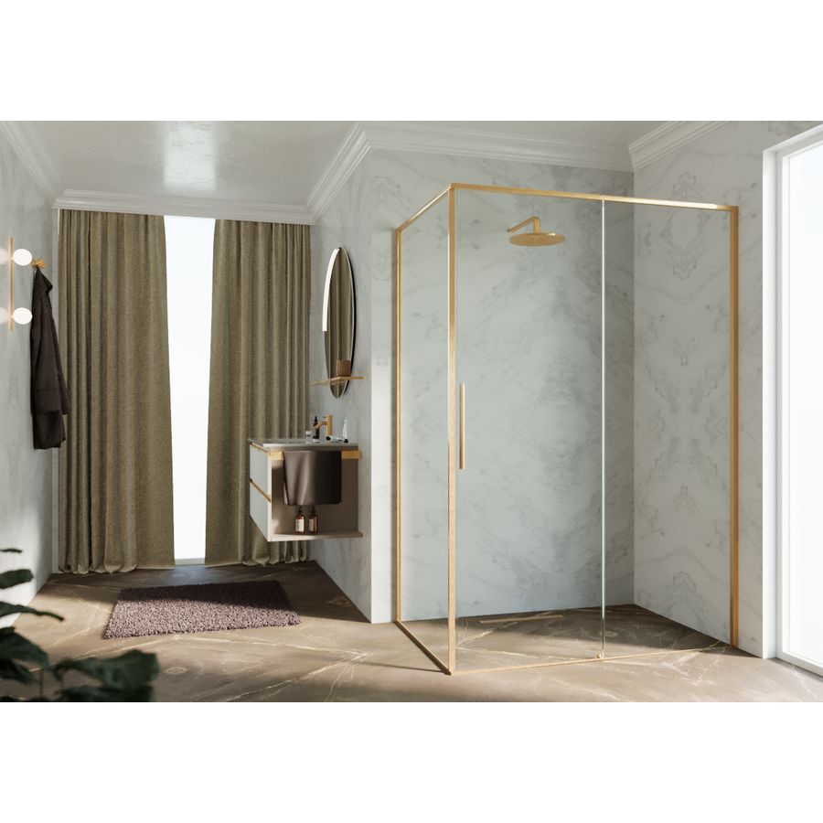 Riga 2p+f 147 re verst.147.5-149cm helder glas br. gold