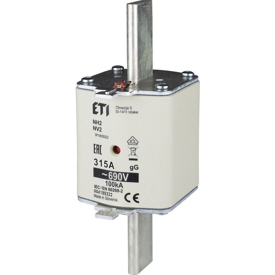 Zekering 690V 315A NH2 gG VVE=3
