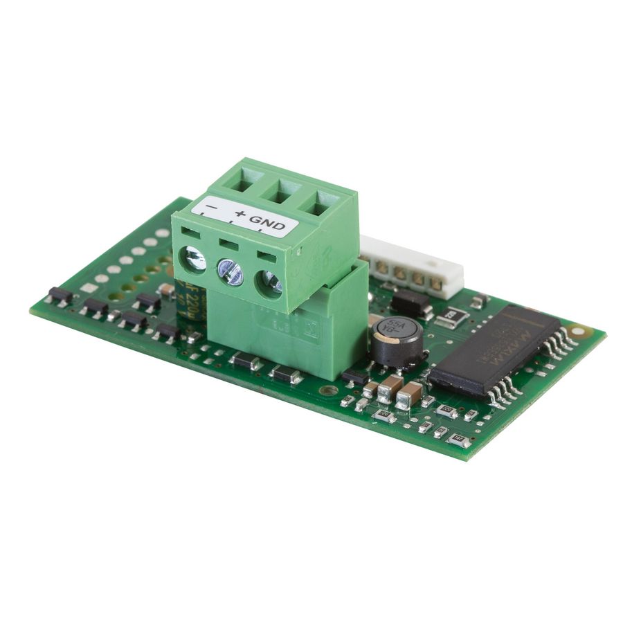 Seriele kaart RS485 voor Modbus koppeling aan GBS