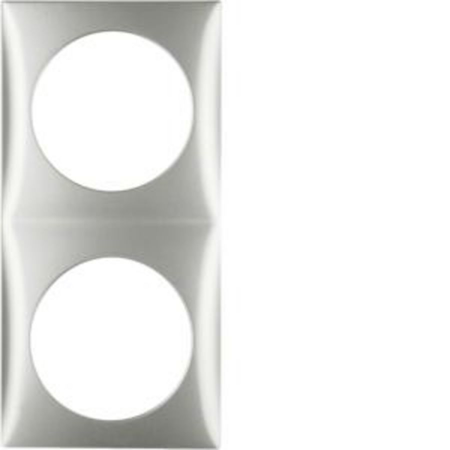 Afdekraam 2-v berker Integro chroom