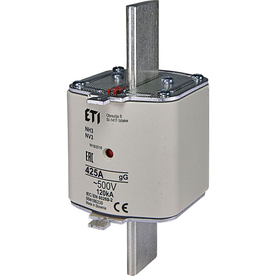 Zekering 690V 400A NH3 gG VVE=3