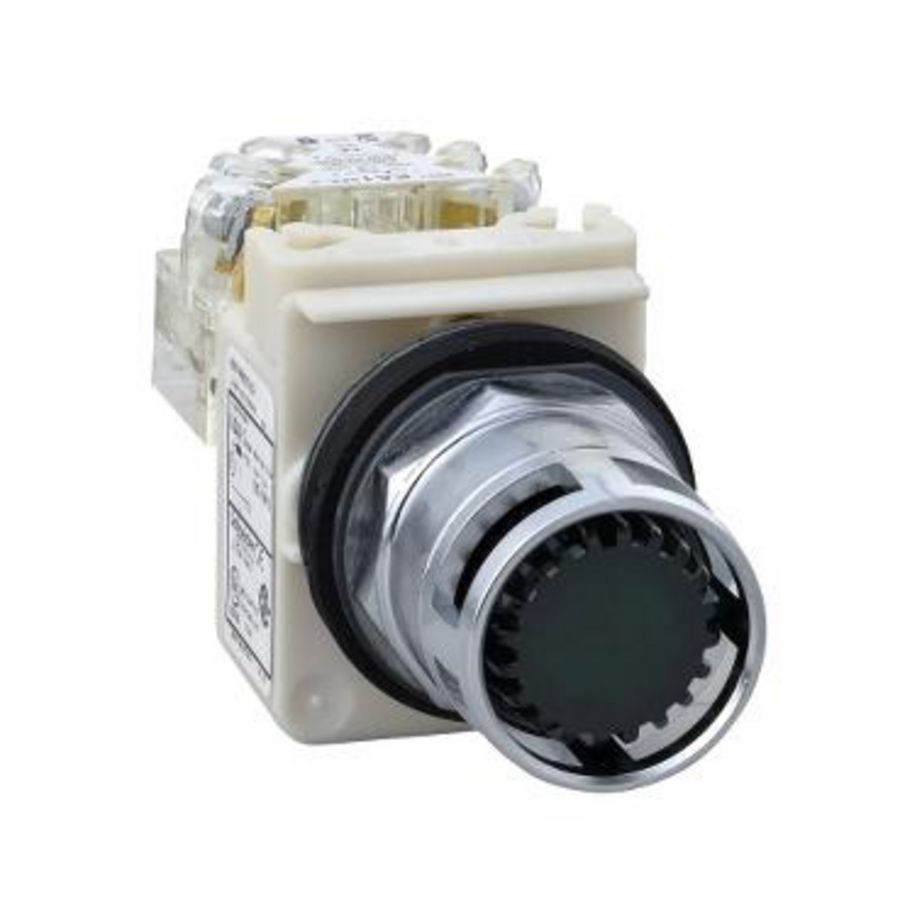 Drukknop Verl. Verz. Terugv. Ø30mm LED 24V Harmony 9001K