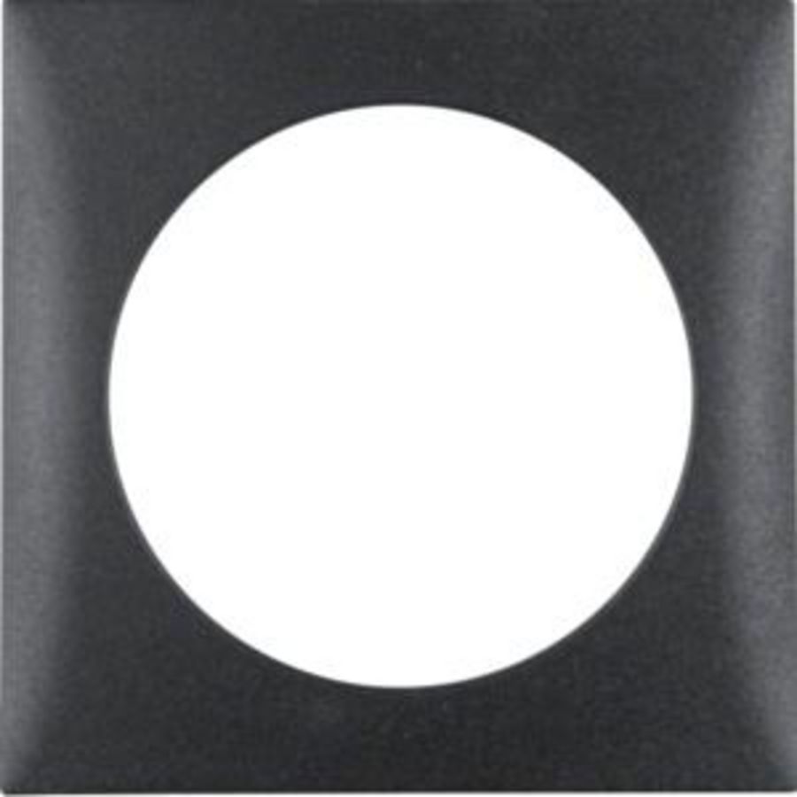 Afdekraam 1-v berker Integro flow antraciet mat