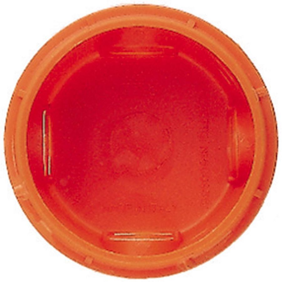 Inbouwdoos 2 modulen rond rood 60mm VVE=5