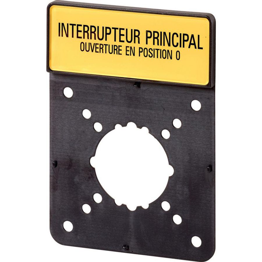 Klemmen met schild hoofdschakelaar ZFS(FR)-P5 (taal in frans FR)