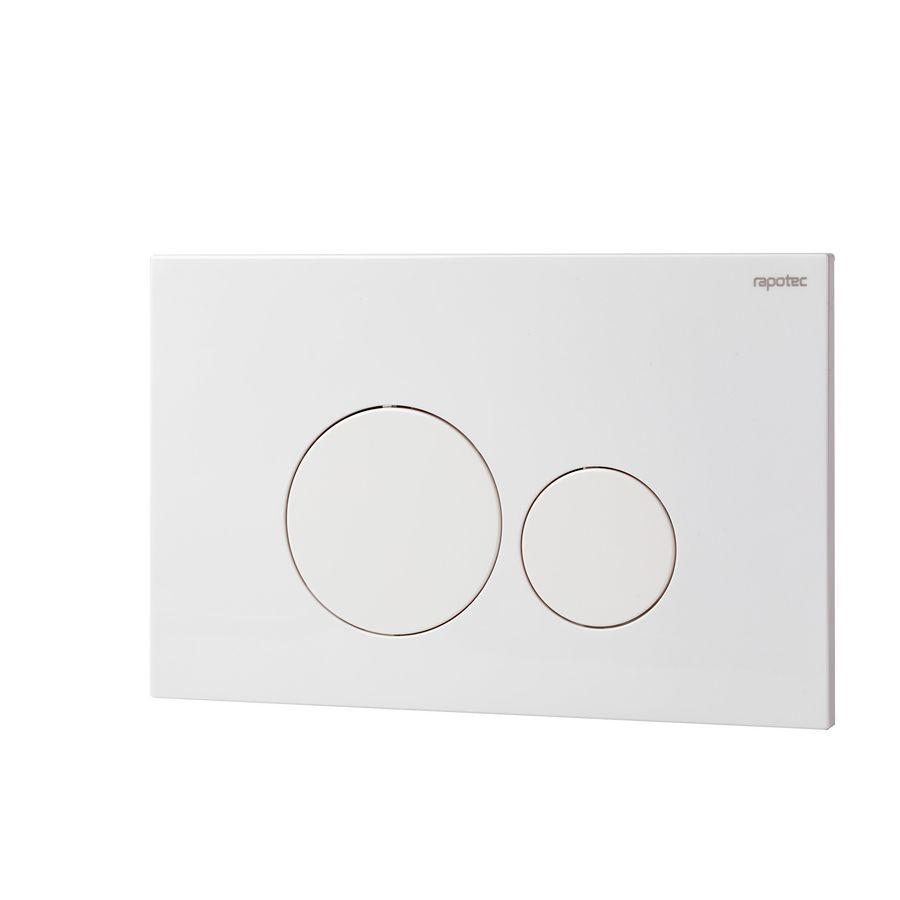 Bedieningpaneel 2-toets RAPO wit