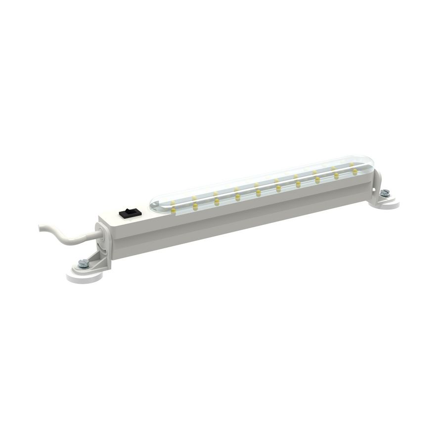 1U LED Lamp op 19" paneel