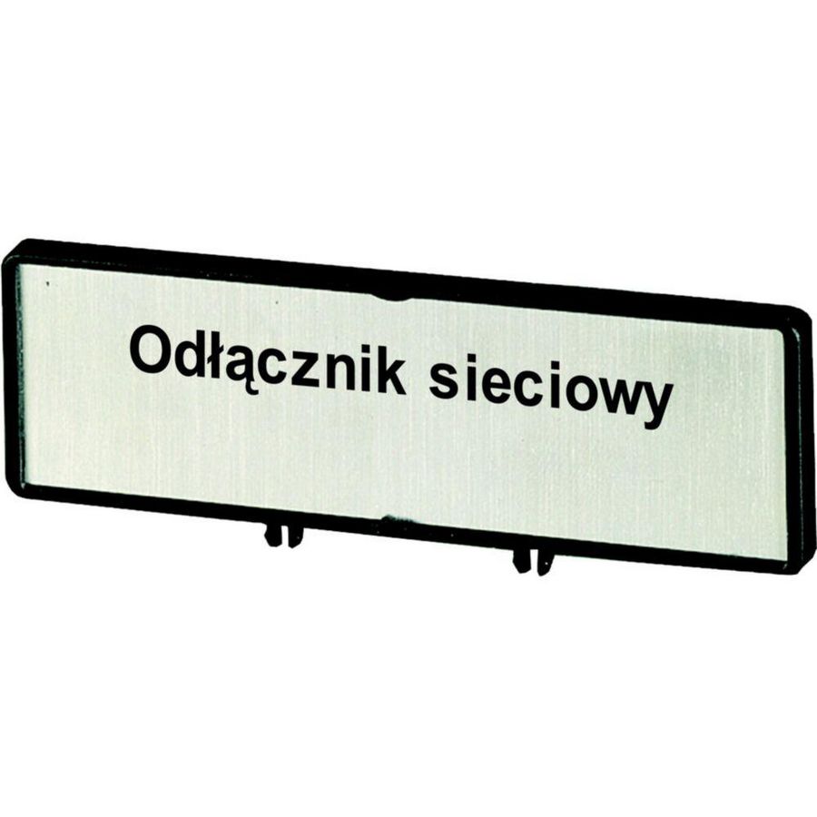 Klemmen met schild+schild Hoofdschakelaar ZFSNT71-T0 (taal Pools)