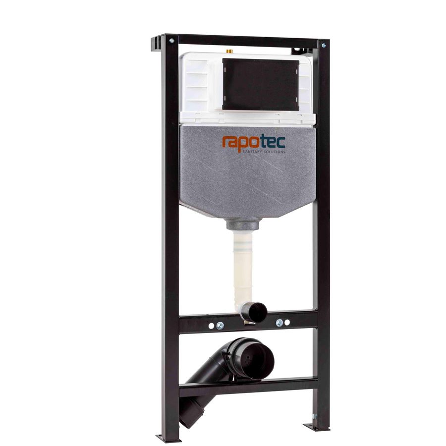 Closetelement Light RAPO 2.0 voorbereid op douchecloset incl. wandanker + geluidsisolatieset